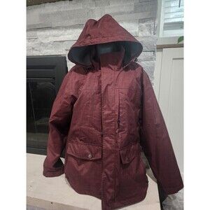 Swiss Tech Men's Coat Peak Technology Small insulated Double Zip + Button Pocket